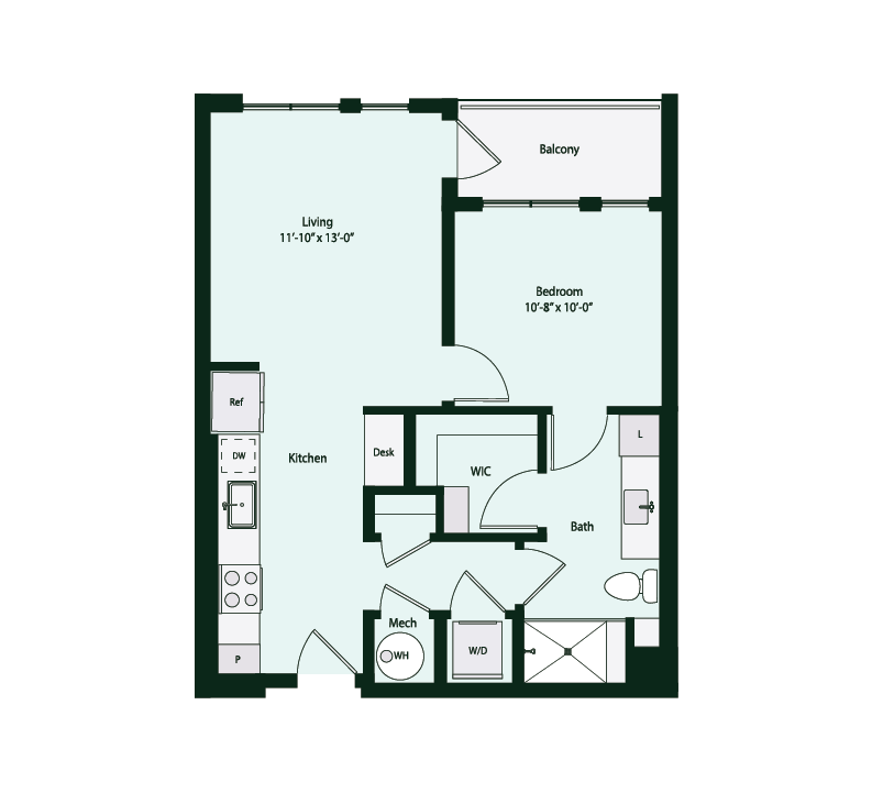 Floor plan layout diagram for E3